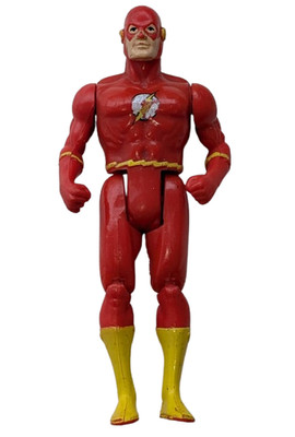 DC Super Powers THE FLASH 4,5'' Actionfigur - Vintage 1984 Kenner Toys