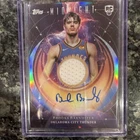 Topps Midnight Brooks Barnhizer Rookie Jersey Autograph Thunder 2025-26