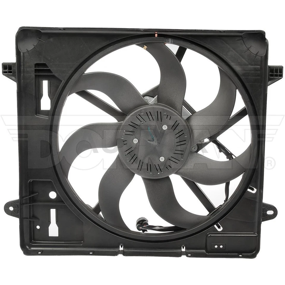 Ventilador de refrigeración del motor Dorman para Jeep Wrangler 2012 2013 2014 2015 2016 2017 Foto 4 de 4