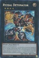 Yugioh! Ryzeal Detonator - MP25-EN121 - Prismatic Secret Rare - 1st Edition Near