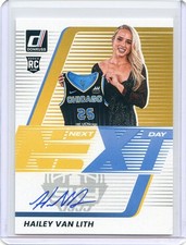 2025 Panini Donruss WNBA HAILEY VAN LITH RC #10 Rookie Next Day Auto SP SKY