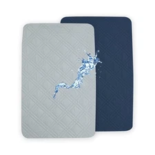 2 Pack Waterproof Mini Crib Mattress Protector, Fit Pack N Play, Playard and ...