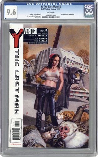 Y the Last Man #2 CGC 9.6 2002 1332362005