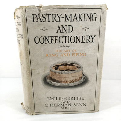 Pastry-Making And Confectionery Icing & Piping Herisse Senn c1930 Vintage Book