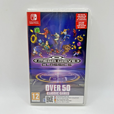 SEGA Mega Drive Classics Nintendo Switch PAL EUR Italian Game New SEALED