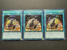 3x Pre-Preparation Of Rites | RA01-EN055 | Secret Rares | NM | 1st Ed | YuGiOh!