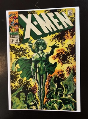 X-Men #50. VF- 7.5. Classic Polaris Cover by Jim Steranko. 1968.