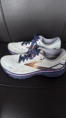 Brooks Ghost 15 Women's Size 6.5 B Medium Running Shoes Blue Copper 1203801B492