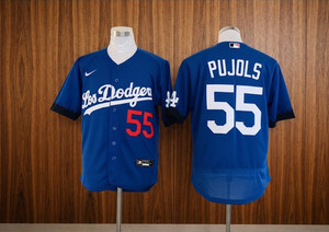 Los Dodgers PUJOLS 55 ユニフォーム　Lサイズ　日本未発売 Pujols Dodgers Jersey | eBay