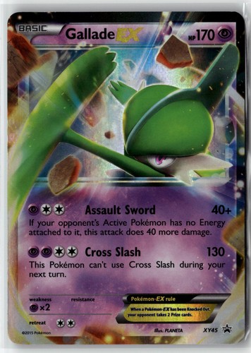 Gallade EX XY45 Holo XY Promos Pokemon Promo EN Lightly Played