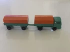 LESNEY MATCHBOX MERCEDES TRUCK NO. 1 AND TRAILER NO. 2 FROM 1968