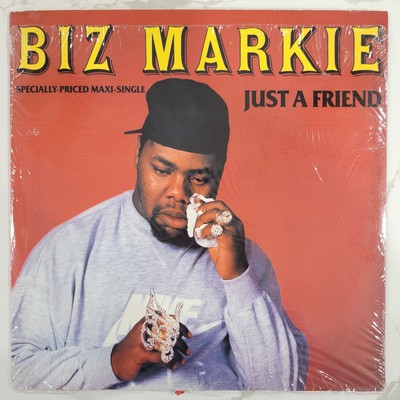 Biz Markie - Just A Friend Vinyl Single - 1989 - Cold Chillin' 9 21342-0