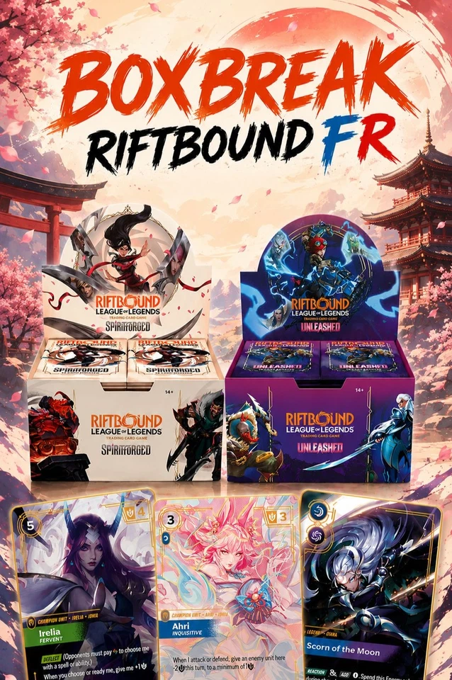 RIFTBOUND FR BOXBREAK  ! Le TCG de LEAGUE OF LEGENDS !