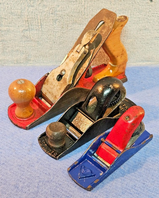 Vintage Stanley Acorn No 4 Glätthobel 110 Handwerker Block Werkzeug Restposten