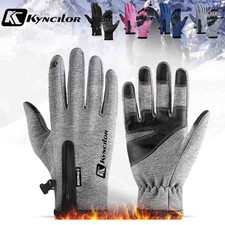 Winter Waterproof Ski Snow Gloves for Men Women Warm Cycling Cold Weather Gloves
