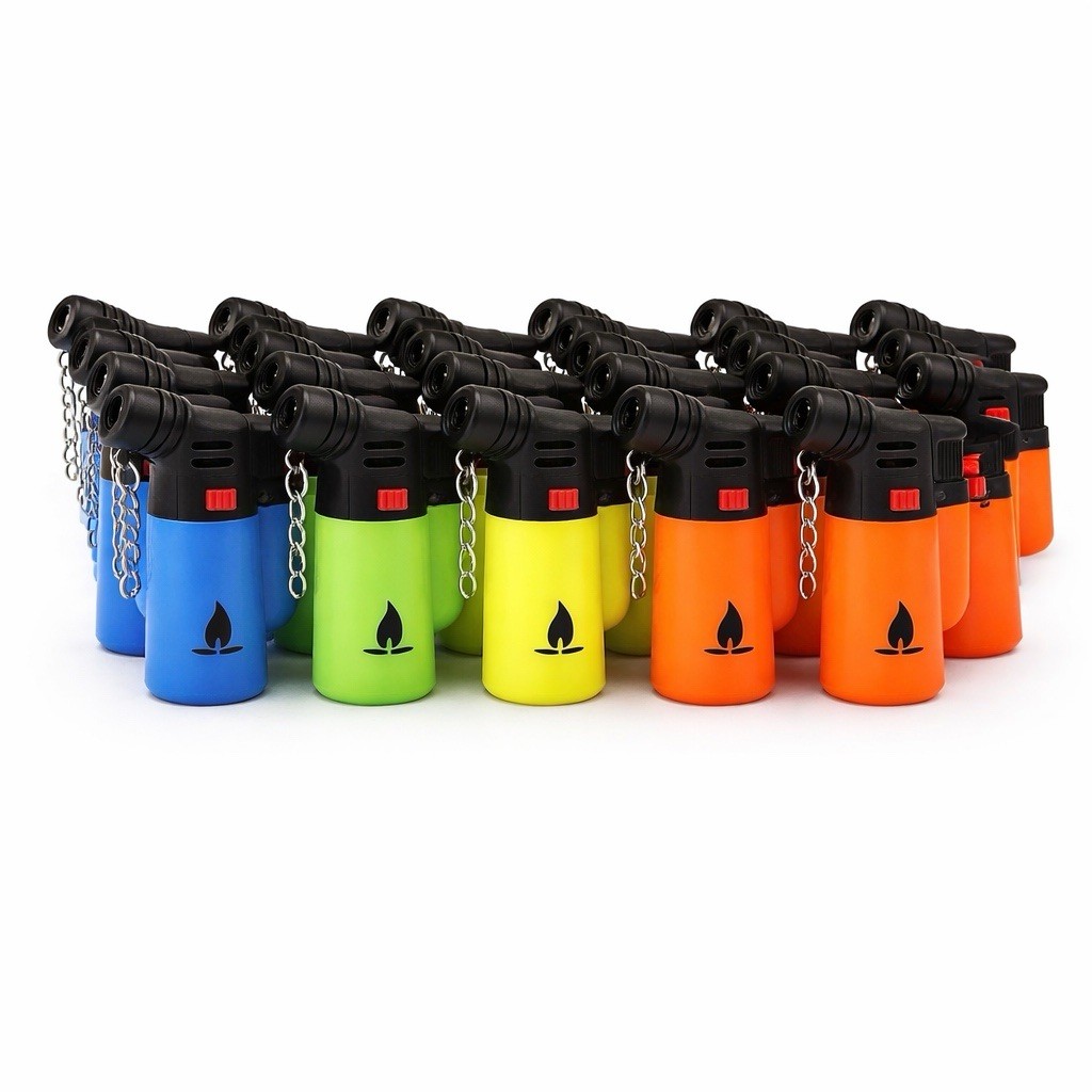 S &ndash; Refillable Butane Jet Flame Neon Pocket