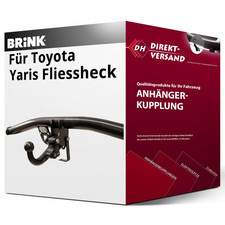 Für Toyota Yaris Typ P21 (Brink) Anhängerkupplung horizontal abnehmbar neu