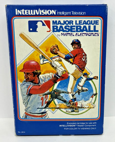 INTELLIVISION: Major League Baseball *COMPLETE & FREE SHIPPING*