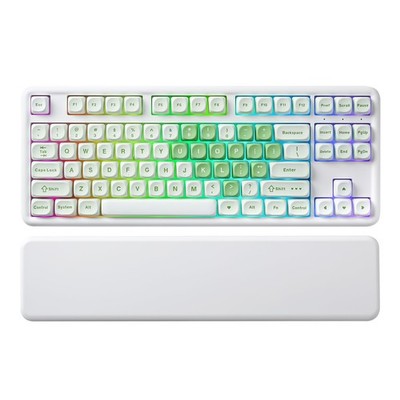YUNZII B87 Wireless Mechanical Keyboard,QMK/VIA Programmable,TKL Layout 87