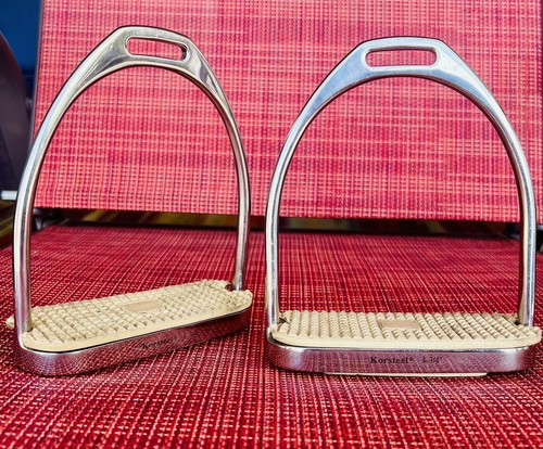 Korsteel Stirrup Irons 4-3/4, Horse, English horse riding