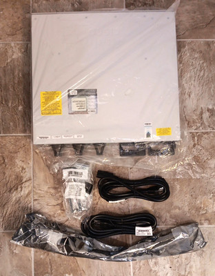Cisco C9300-48P-A Catalyst 9300 48-port PoE+ Switch W/ Cables Hardware OPEN BOX