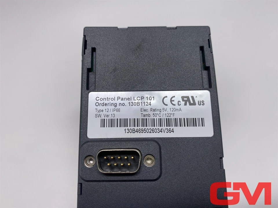 Danfoss Bedieneinheit VLT® Display LCP101 Control Panel 130B1124 Ver. 13 - Bild 2 von 4