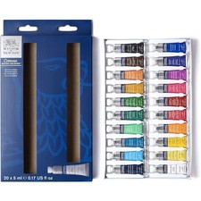 20x Winsor  Newton Cotman Watercolor Paint Tubes 5ml Artist Set