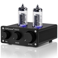 Nobsound Mini Tube Preamplifier HiFi Stereo Desktop Preamp for Home Audio System