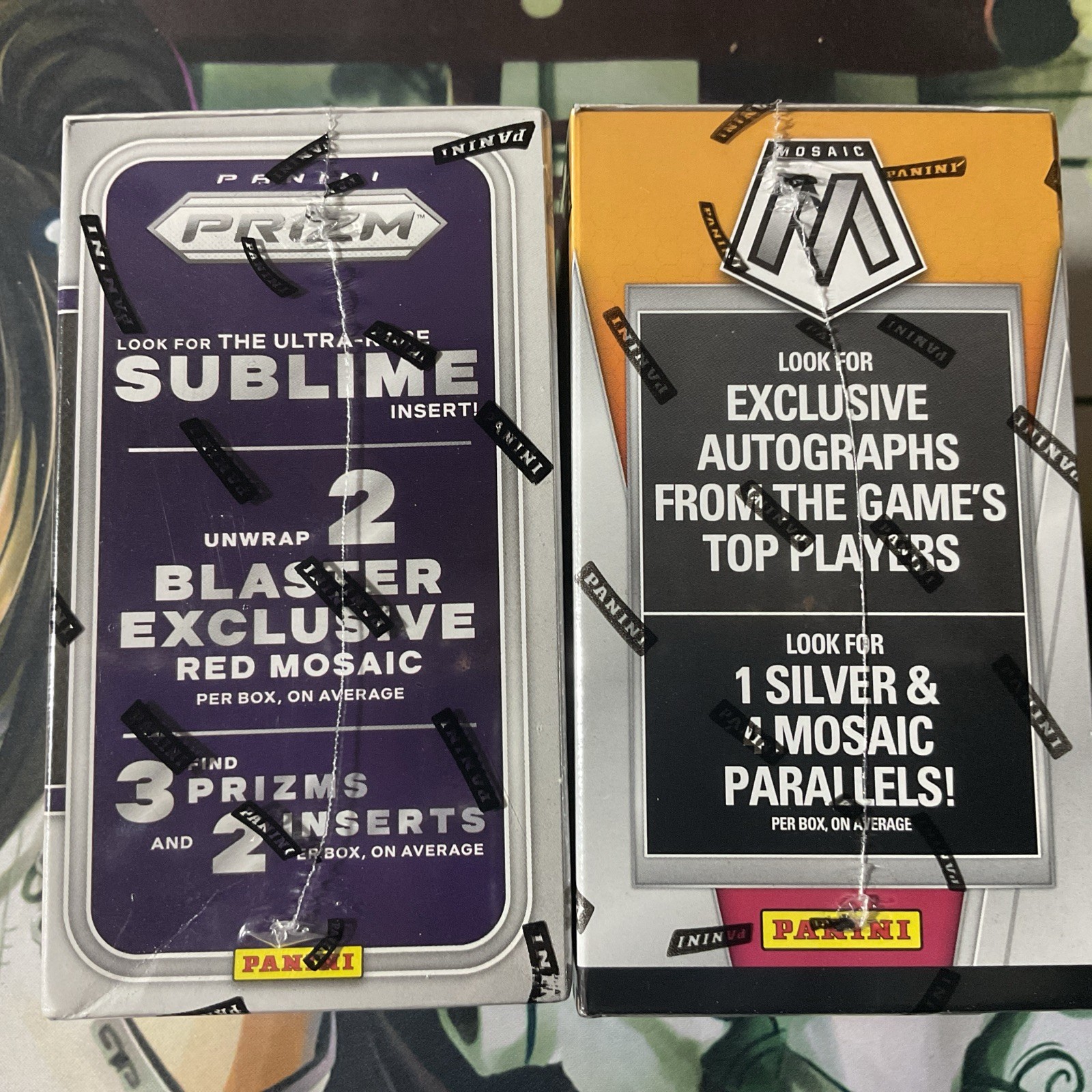 2021/2022-23 Panini Prizm ,Mosaic  FIFA  Soccer Blaster Boxes Sealed 2 Box Lot view 8