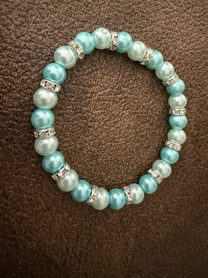 Hand-Made Beautiful 8mm Crystal Bead Stretch Bracelet