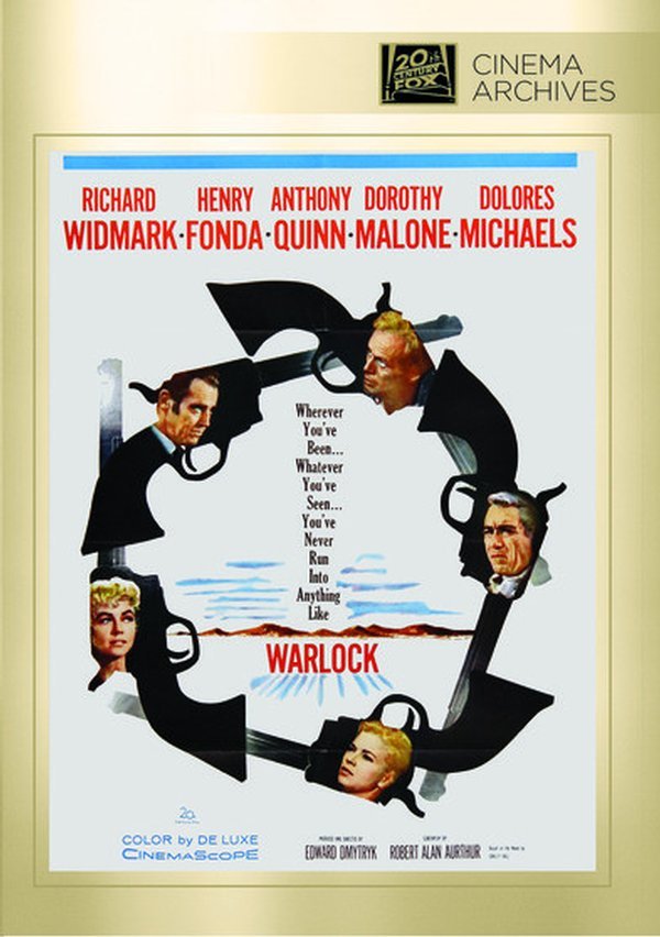 Warlock DVD (1959) - Henry Fonda, Richard Widmark, Anthony Quinn, Dorothy Malone