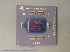 MOTOROLA MPC7410RX500LE BGA REV 1.4 1.8 /-.05V 105C RH
