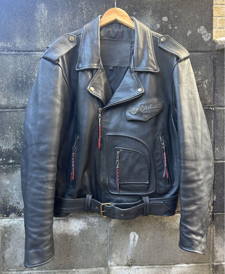 80s Vintage Double Riders D Pocket Leather Jacket Size L 80s Vintage Double Riders D Pocket Leather Jacket Size L