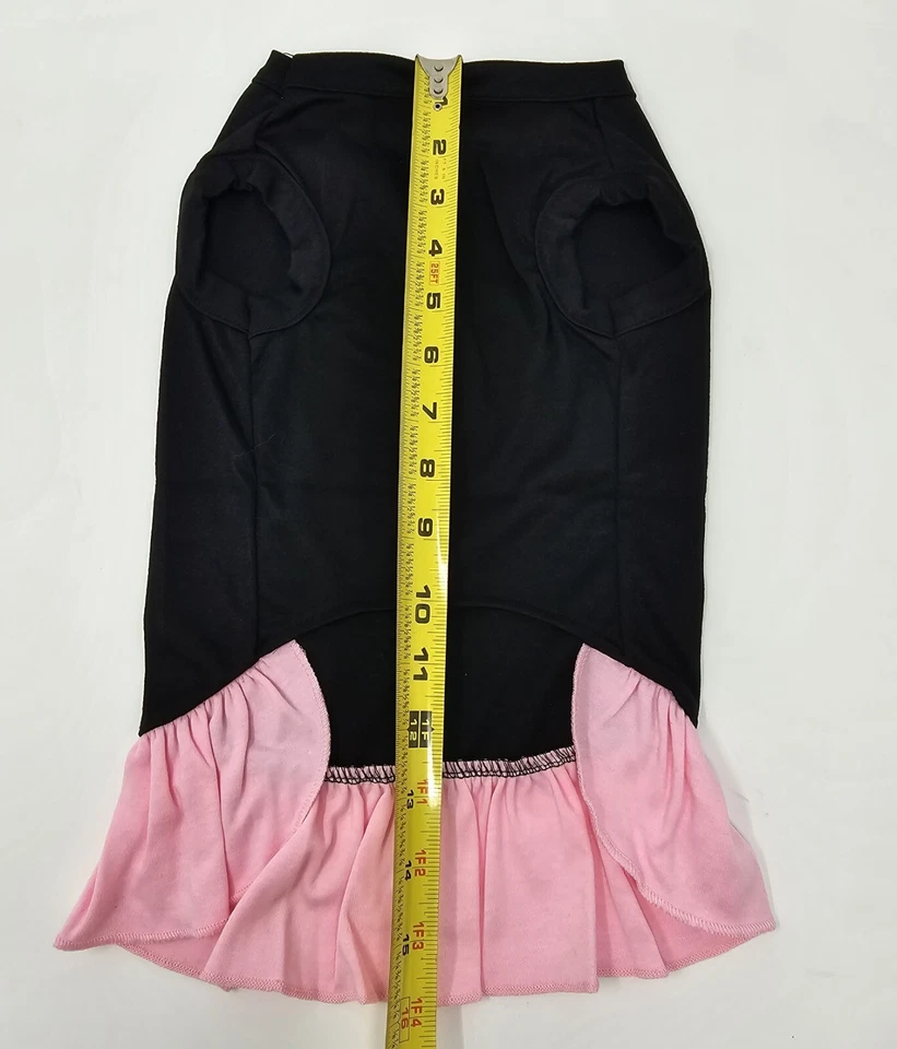 NUEVO Vestido Estampado Pata Chevron Negro Y Rosa XL Foto 4 de 4