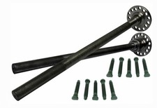 Pair Of 9 Inch Ford 35 Spline Cut To Length Axles 29.5 Long W 58 Wheel Studs