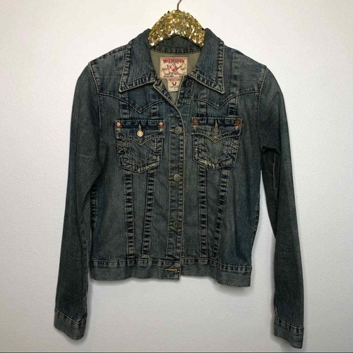 True Religion Classic Denim Jean Jacket 