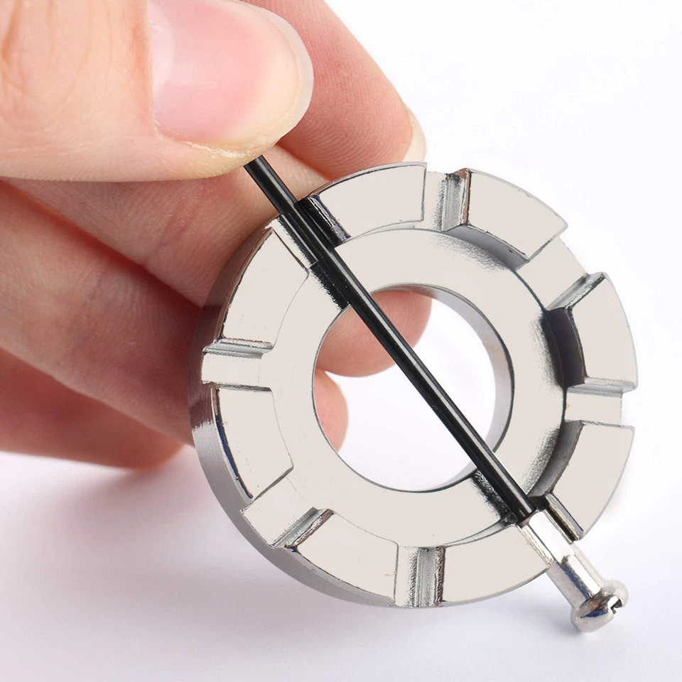 2 Fahrrad Speichenschlüssel Speichenspanner Nippelspanner Speichenwerkzeug 8fach - Bild 3 von 4