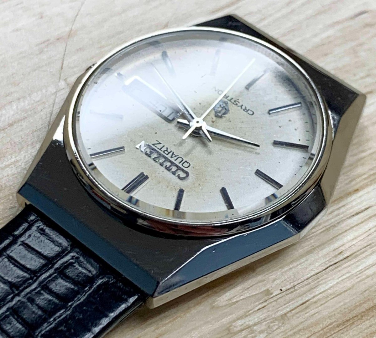 VINTAGE CITIZEN CRYSTRON GN-5-U SENIOR GOLF WINNER PRESENTATION