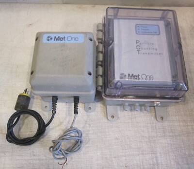 Met One Particle Counting Transmitter PCT-115/2081586-01 w Power Supply Box