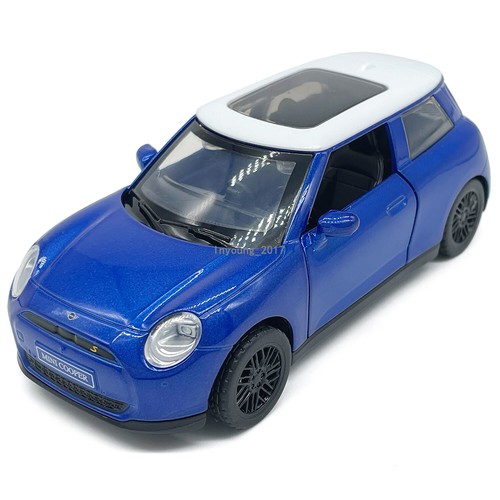 Coche de juguete modelo BMW Mini Cooper escala 1:34 diecast vehículo de juguete para niños niños azul - Imagen 4 de 11