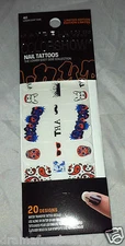 Maybelline Color Show Nail Stickers/Tattoos *40 LOWER EAST SIDE* Limited Edition