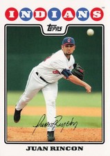 Juan Rincon Topps 2008 Baseball Card #UH156