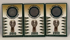3 Green Bay Packers WI Henderson & Rivera 2010 Hall Of Fame Induction Medal Coin