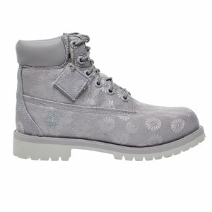 kids grey timberlands