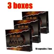 3x D.B.M. Double Maxx Enhance Sexual Performance Enlargement Big Penis Natural