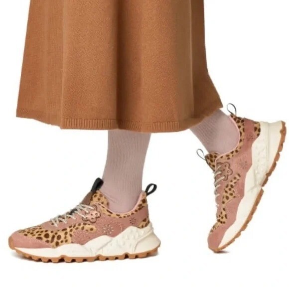 PONY Sneakers Flower Mountain X Free people Kotetsu pelle di cavallo donna EU 36 US 6 UK 3 5