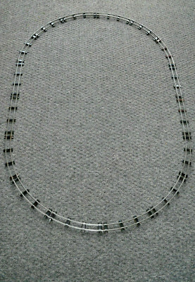 American Flyer S Gauge. Train Track Lot,  Layout, 12 Curved, 4 Straight Pieces..