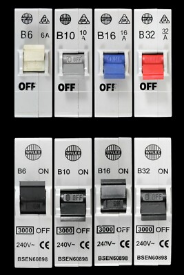 Interruttore Magnetotermico 3 Fasi B16A - Protezione Sovracorrente Per Quadri Elettrici | Montaggio DIN Modulo Din 3p - Foto 5