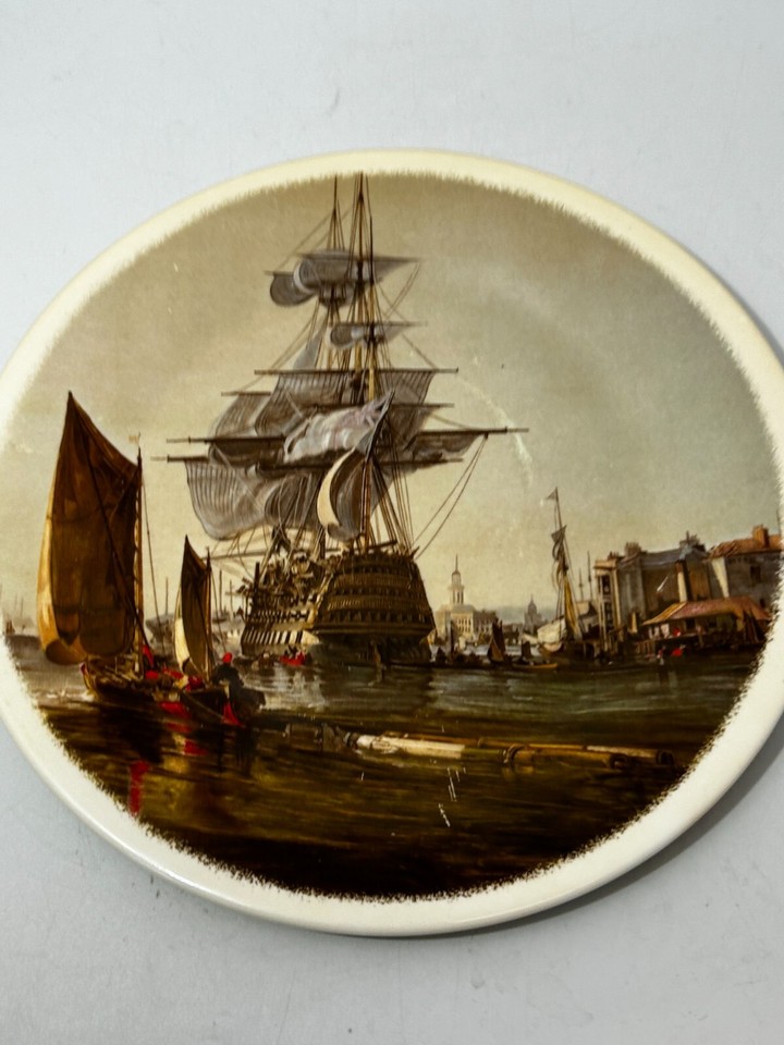 John Ward Return To Harbour Crown China 17981849 Large Decorative Plate LH eBay