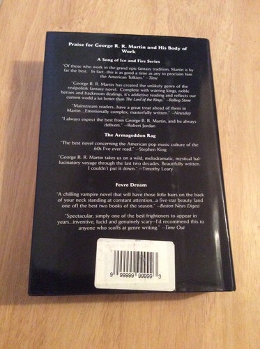 SIGNED by George r.r. Martin - Dreamsongs Vol. ll HC 1st/1st + Pic - Picture 3 of 11